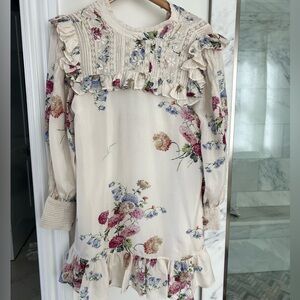 Love Shack Fancy silk dress